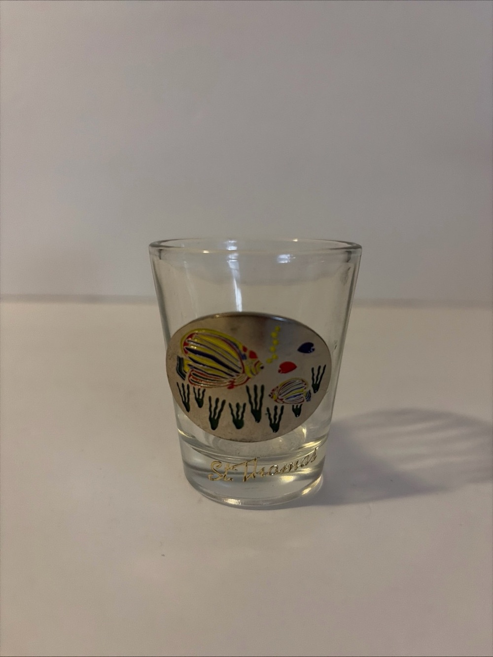 St Thomas Shot Glass